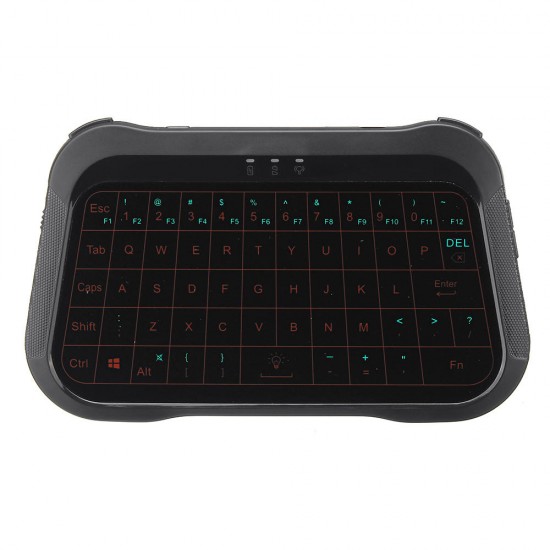 T18 Backlit 2.4G Wireless Full Touchpad Mini Keyboard AirMouse for TV Box Mini PC Smart TV T18 Backlit 2.4G Wireless Full Touchpad Mini Keyboard AirMouse for TV Box Mini PC Smart TV