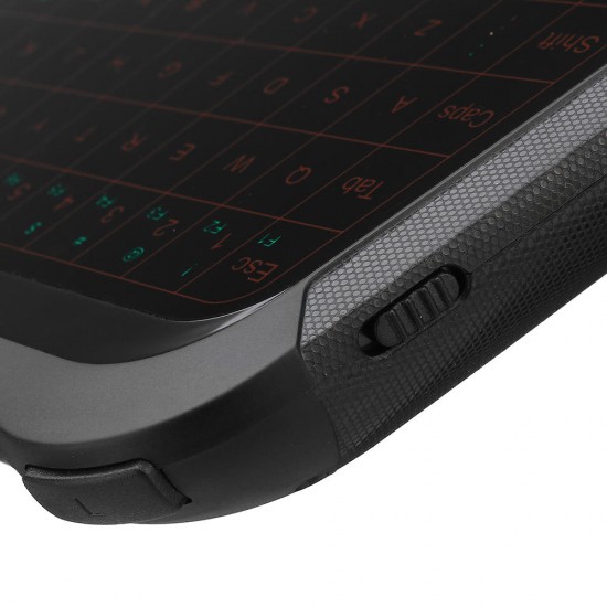 T18 Backlit 2.4G Wireless Full Touchpad Mini Keyboard AirMouse for TV Box Mini PC Smart TV T18 Backlit 2.4G Wireless Full Touchpad Mini Keyboard AirMouse for TV Box Mini PC Smart TV