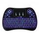 T2 Colorful Backlit 2.4G Touchpad Air Mouse Mini Wireless Keyboard for Android TV Box Laptop T2 Colorful Backlit 2.4G Touchpad Air Mouse Mini Wireless Keyboard for Android TV Box Laptop