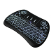 T2 Colorful Backlit 2.4G Touchpad Air Mouse Mini Wireless Keyboard for Android TV Box Laptop