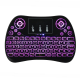 T2 Colorful Backlit 2.4G Touchpad Air Mouse Mini Wireless Keyboard for Android TV Box Laptop T2 Colorful Backlit 2.4G Touchpad Air Mouse Mini Wireless Keyboard for Android TV Box Laptop