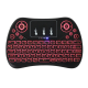 T2 Colorful Backlit 2.4G Touchpad Air Mouse Mini Wireless Keyboard for Android TV Box Laptop T2 Colorful Backlit 2.4G Touchpad Air Mouse Mini Wireless Keyboard for Android TV Box Laptop