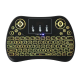 T2 Colorful Backlit 2.4G Touchpad Air Mouse Mini Wireless Keyboard for Android TV Box Laptop T2 Colorful Backlit 2.4G Touchpad Air Mouse Mini Wireless Keyboard for Android TV Box Laptop