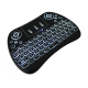 T2 Colorful Backlit 2.4G Touchpad Air Mouse Mini Wireless Keyboard for Android TV Box Laptop