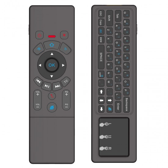 T6 2.4G Wireless Rechargeable Mini Keyboard Touchpad Air Mouse for TV Box PC T6 2.4G Wireless Rechargeable Mini Keyboard Touchpad Air Mouse for TV Box PC