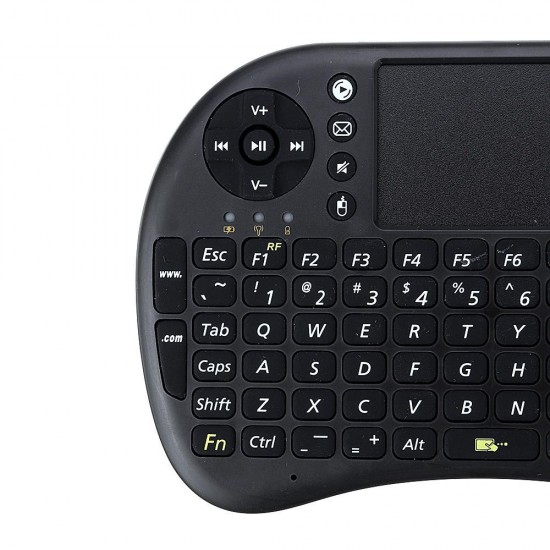 UKB-500-RF 2.4G Wireless English Mini Keyboard Touchpad Air Mouse Airmouse for TV Box Mini PC UKB-500-RF 2.4G Wireless English Mini Keyboard Touchpad Air Mouse Airmouse for TV Box Mini PC