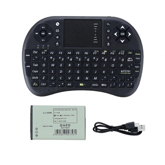 UKB-500-RF 2.4G Wireless English Mini Keyboard Touchpad Air Mouse Airmouse for TV Box Mini PC UKB-500-RF 2.4G Wireless English Mini Keyboard Touchpad Air Mouse Airmouse for TV Box Mini PC