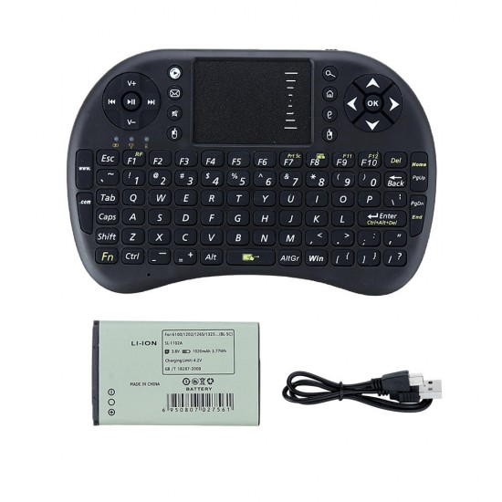 UKB-500-RF 2.4G Wireless English Mini Keyboard Touchpad Air Mouse Airmouse for TV Box Mini PC