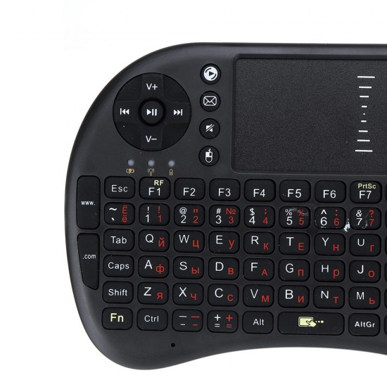 UKB-500-RF 2.4G Wireless Russian Version Mini Keyboard Touchpad Airmouse for TV Box Smart TV PC UKB-500-RF 2.4G Wireless Russian Version Mini Keyboard Touchpad Airmouse for TV Box Smart TV PC