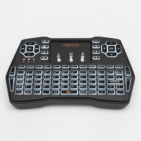 I8 Plus White Backlit German Version 2.4G Wireless Mini Keyboard Touchpad Air Mouse I8 Plus White Backlit German Version 2.4G Wireless Mini Keyboard Touchpad Air Mouse