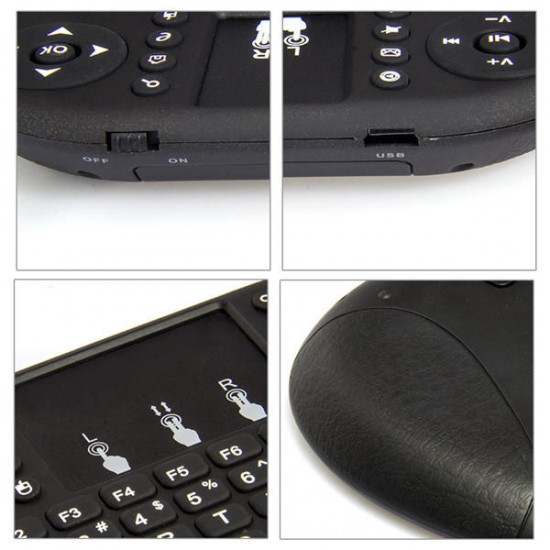 i8 2.4G Wireless Fly Air Mouse Keyboard Touchpad Control For TV Box Mini PC i8 2.4G Wireless Fly Air Mouse Keyboard Touchpad Control For TV Box Mini PC