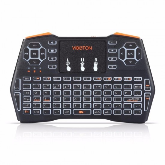 I8 Plus 2.4G Wireless Three Color Backlit English Mini Keyboard Touchpad Airmouse for TV Box Smart TV PC I8 Plus 2.4G Wireless Three Color Backlit English Mini Keyboard Touchpad Airmouse for TV Box Smart TV PC