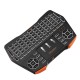 I8 Plus Spainish 2.4G Wireless Colorful Marquee Backlit Mini Keyboard Air Mouse Touchpad