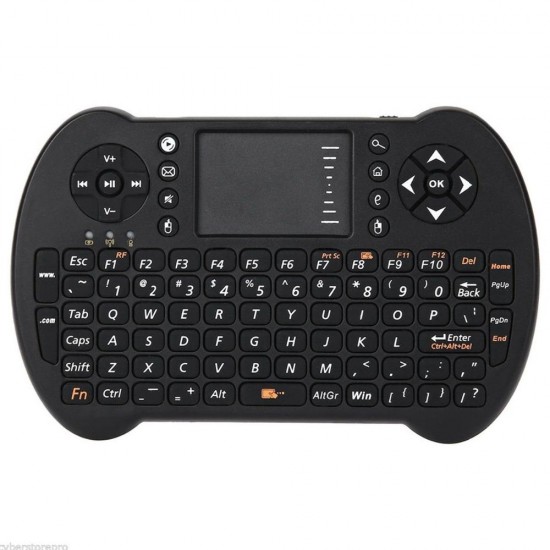 S501 2.4G Wireless English Mini Keyboard Touchpad Airmouse for TV Box PC Smart TV