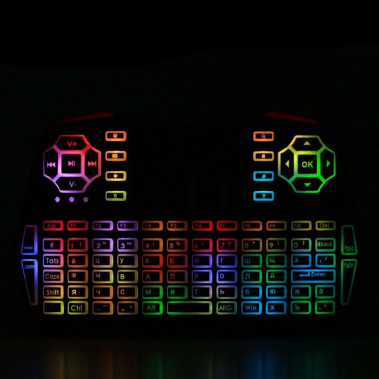 i8 Plus Colorful Marquee Backlit Russian 2.4G Wireless Mini Touchpad Keyboard Air Mouse Airmouse i8 Plus Colorful Marquee Backlit Russian 2.4G Wireless Mini Touchpad Keyboard Air Mouse Airmouse