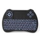 KP-810-21Q 2.4G Wireless Russian Three Color Backlit Mini Keyboard Touchpad Air Mouse