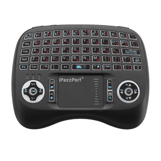 KP-810-21T-RGB German Three Color Backlit Mini Keyboard Touchpad Airmouse KP-810-21T-RGB German Three Color Backlit Mini Keyboard Touchpad Airmouse