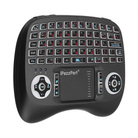 KP-810-21T-RGB German Three Color Backlit Mini Keyboard Touchpad Airmouse KP-810-21T-RGB German Three Color Backlit Mini Keyboard Touchpad Airmouse