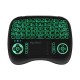 KP-810-21T-RGB Spainish Three Color Backlit Mini Keyboard Touchpad Airmouse