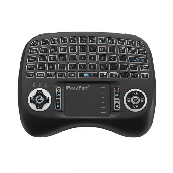 KP-810-21T-RGB Spainish Three Color Backlit Mini Keyboard Touchpad Airmouse KP-810-21T-RGB Spainish Three Color Backlit Mini Keyboard Touchpad Airmouse