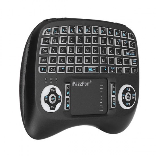KP-810-21T-RGB Spainish Three Color Backlit Mini Keyboard Touchpad Airmouse KP-810-21T-RGB Spainish Three Color Backlit Mini Keyboard Touchpad Airmouse