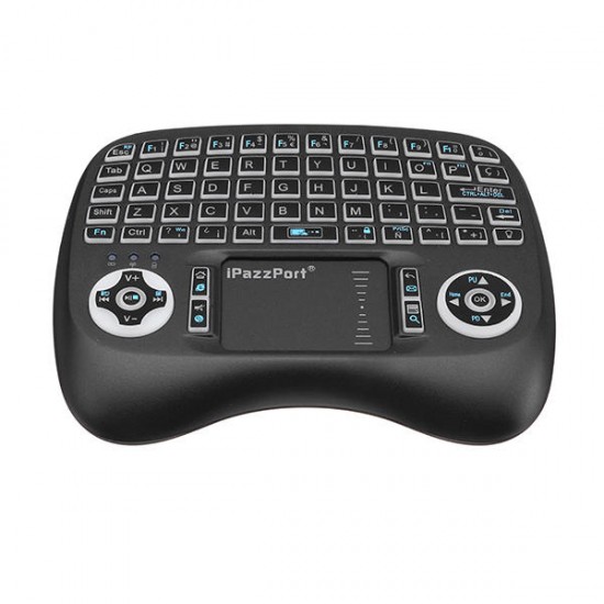 KP-810-21T-RGB Spainish Three Color Backlit Mini Keyboard Touchpad Airmouse KP-810-21T-RGB Spainish Three Color Backlit Mini Keyboard Touchpad Airmouse