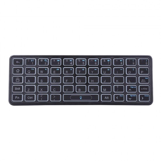 KP-810-73B bluetooth Backlight Mini Wireless Keyboard for 4K Mi Box Remote Control