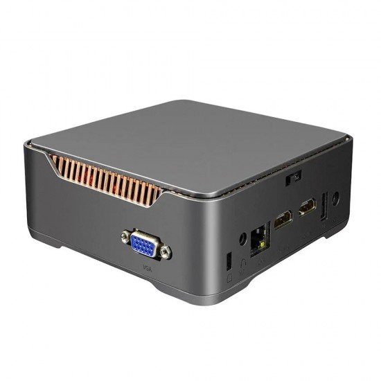 AK3V Mini PC Intel Celeron J3455 6GB RAM 128GB SSD Intel HD Graphics 500 Quad Core Dual HDMI Plus VGA Three Screen Output 4K WiFi AK3V Mini PC Intel Celeron J3455 6GB RAM 128GB SSD Intel HD Graphics 500 Quad Core Dual HDMI Plus VGA Three Screen Output 4K WiFi