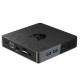 B1 Plus Intel Celeron N3350 Mini PC 6GB LPDDR4 64GB eMMC 1.1GHz to 2.4GHz Intel HD Graphics 500 BT4.2 M.2 SATA 2280 Windows 10(64bit)