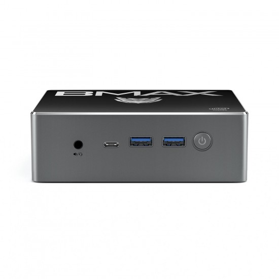 B3 Plus Mini PC Intel Pentium Gold 5405U 8GB DDR4 256GB NVMe SSD with Two Channel Speaker Intel 9th Gen UHD Graphics 610 Dual Core 2.3GHz BT5.0 HDMI Type C Win10 WiFi