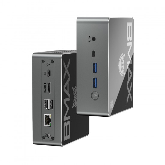 B3 Plus Mini PC Intel Pentium Gold 5405U 8GB DDR4 256GB NVMe SSD with Two Channel Speaker Intel 9th Gen UHD Graphics 610 Dual Core 2.3GHz BT5.0 HDMI Type C Win10 WiFi B3 Plus Mini PC Intel Pentium Gold 5405U 8GB DDR4 256GB NVMe SSD with Two Channel Speaker Intel 9th Gen UHD Graphics 610 Dual Core 2.3GHz BT5.0 HDMI Type C Win10 WiFi