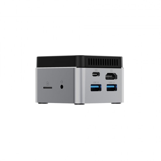 Intel Celeron J4125 8GB LPDDR4 128G SSD Mini PC Desktop PC Mini Computer Quad Core 2.0GHz to 2.7GHz TDP 10W M.2 2242 SATA Type-C HDMI Windows 10 BT4.2