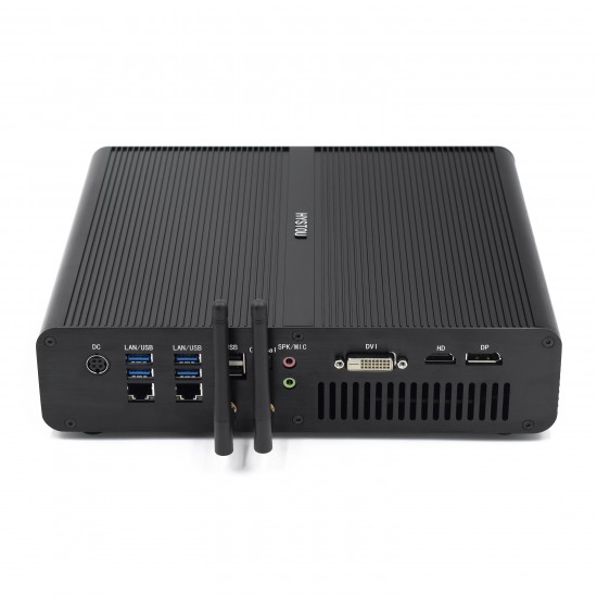 F8 Mini PC Intel Core i7-7920HQ 8GB DDR4L 128GB/256GB SSD Nvidia GeForce GTX 1650 Win 10pro Linux DVI HDMI DP WiFi PCIE X 4