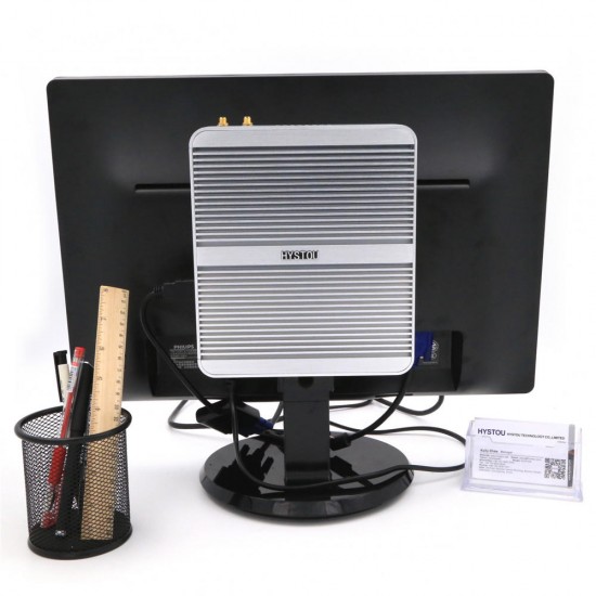 FMP03B Mini PC i5 7260U 4GB+64GB/4GB+128GB Dual Cores Win10 DDR4 Intel HD Graphics 640 3.4GHz Fanless Mini Desktop PC SATA mSATA MIC VGA HDMI 300M WIFI FMP03B Mini PC i5 7260U 4GB+64GB/4GB+128GB Dual Cores Win10 DDR4 Intel HD Graphics 640 3.4GHz Fanless Mini Desktop PC SATA mSATA MIC VGA HDMI 300M WIFI