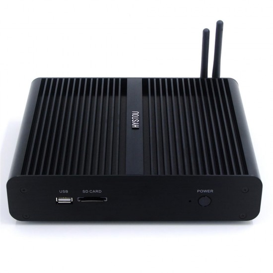 FMP05B Mini PC i7 6500U 6 Gen 8GB+128GB/8GB+256GB Quad Core Win10 DDR4 Intel HD Graphics 520 3.1GHz Fanless Mini Desktop PC SATA mSATA MIC VGA HDMI 300M WIFI