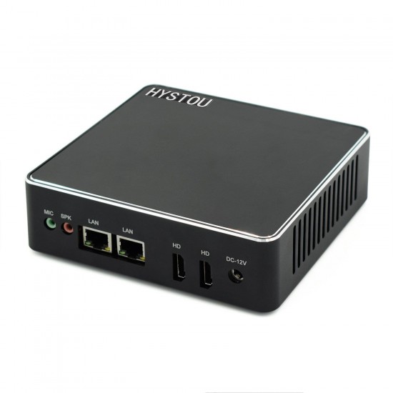 H1 Intel Celeron N3160 4G RAM 64G/128G SSD Quad Core 1.60 GHz to 2.24 GHz Intel HD Graphics Dual LAN