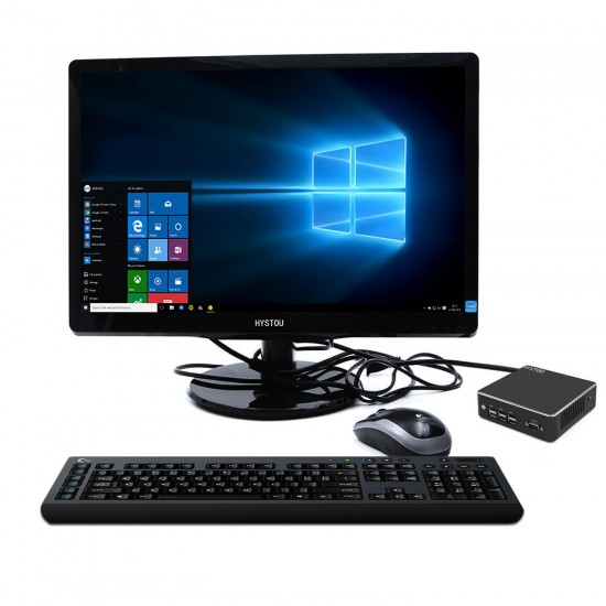 H1 Intel Celeron N3160 4G RAM 64G/128G SSD Quad Core 1.60 GHz to 2.24 GHz Intel HD Graphics Dual LAN