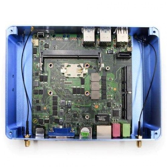 H2 Mini PC I3-7100U 8GB+256GB Intel HD Graphics 620 Gigabit LAN and 2.4GHz WiFi