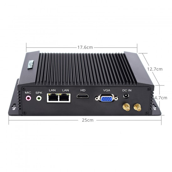 P14 Mini PC Intel Celeron J1900 4GB+64GB/4GB+128GB Win10 DDR3 Intel HD Graphics 2.42GHz Dual LAN SATA mSATA VGA HDMI 4K P14 Mini PC Intel Celeron J1900 4GB+64GB/4GB+128GB Win10 DDR3 Intel HD Graphics 2.42GHz Dual LAN SATA mSATA VGA HDMI 4K