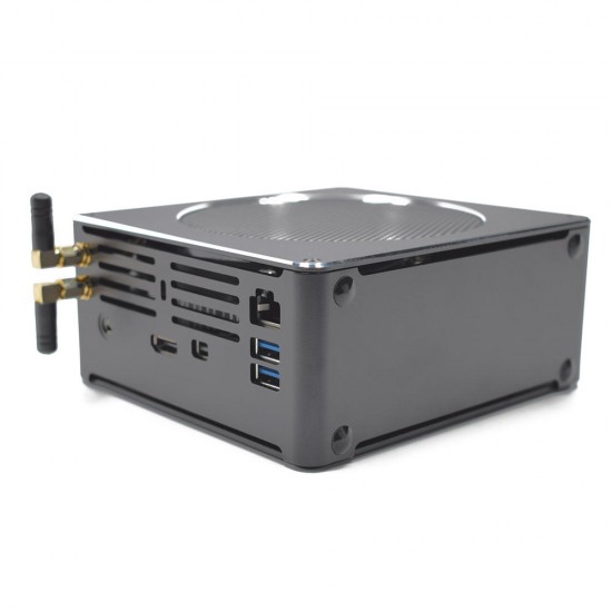 S200 Mini PC i5 8300H Barebone Quad Core Win10 DDR4 Intel UHD Graphics 630 4.0GHz Mini Desktop PC SATA mSATA MIC VGA HDMI 1000M WIFI S200 Mini PC i5 8300H Barebone Quad Core Win10 DDR4 Intel UHD Graphics 630 4.0GHz Mini Desktop PC SATA mSATA MIC VGA HDMI 1000M WIFI