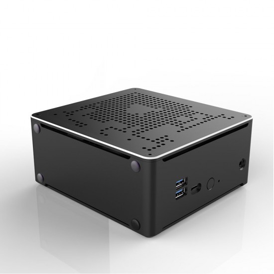 S210H Intel Core i7-9850H Barebone Hexa Core 2.6GHz to 4.6GHz Intel HD Graphics Win10 M.2 2280 SSD