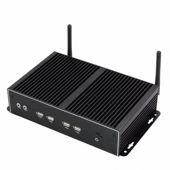 X26A Mini PC Intel Core i7-4500U 4GB RAM 120GB SSD Intel HD graphics Dual Core 1.8GHz Windows 7/8/10 Linux VGA HDMI WiFi Fanless PC