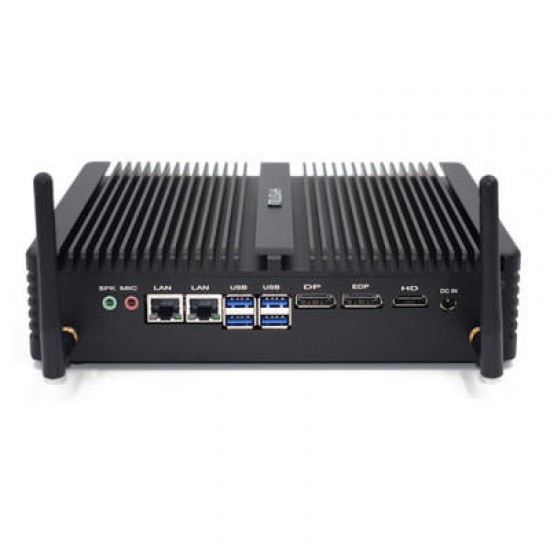 H5 Mini PC Intel Core i5-8250U 8GB+128GB/8GB+256BG SSD DDR4 Intel UHD Graphics 620 Quad Core 1.6GHz Windows 7/8/10 Linux HDMI WiFi Fanless PC