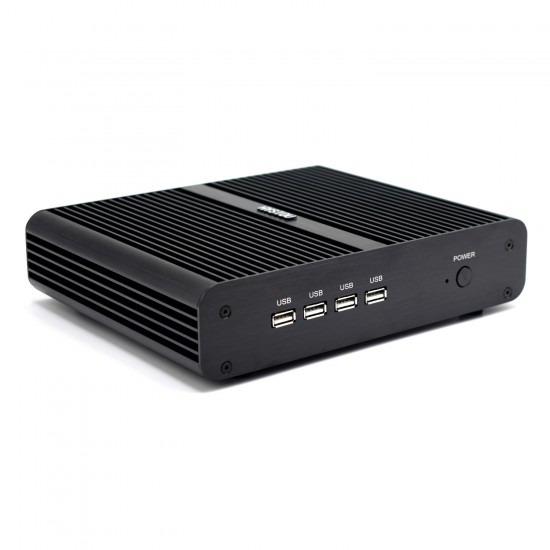 Mini PC P05B-i7-8565u 4GB RAM 128GB SSD DDR4 Intel HD graphics 620 Quad Core 1.8GHz Windows 7/8/10 Linux HDMI WiFi Fanless PC