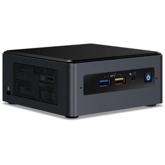 Intel NUC8BEH Mini PC Inetel Core i7 8559U Barebone Quad Core 2.7GHz to 4.5GHz Intel Ir is Plus Graphics 655 M.2 SATA 7.1 Surround Sound Bluetooth 5.0 USB 3.1