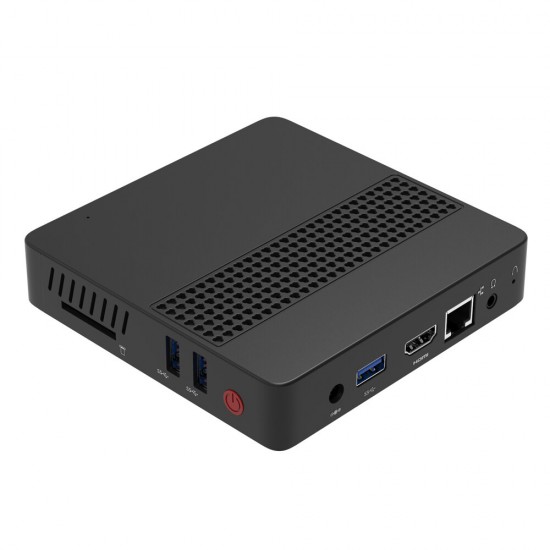 C-J34 Pro Intel Celeron J3455 8G DDR4 128G SSD Mini PC 1.5GHz up to 2.3GHz 2.4Ghz/5.0Ghz Dual Wireless BT