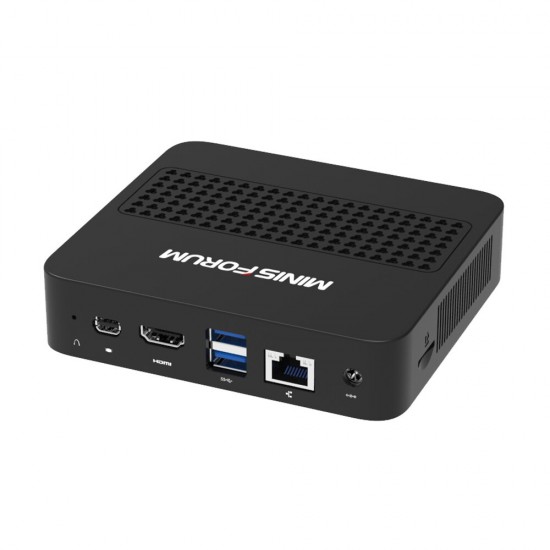 U550 Mini PC Intel Pentium Gold 5405U 8GB DDR4 128GB SSD 2.30GHz M.2 NVMe 2280 SSD 2.4G+5G BT 5.0