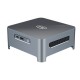 Mini PC I7-8850H Barebone Hex Core 2.6GHz to 4.3GHz M.2 NVME SATA Slot DP HDMI Type-C with Fan