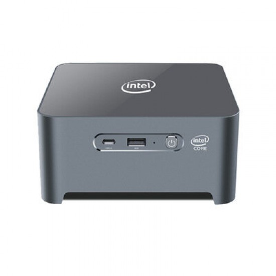 Mini PC I7-8850H Barebone Hex Core 2.6GHz to 4.3GHz M.2 NVME SATA Slot DP HDMI Type-C with Fan