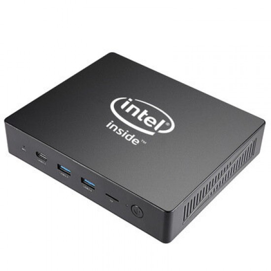 Mini PC Intel Celeron J3455 4GB DDR3L 64GB SSD 1.5GHz to 2.3GHz TF Card Slot VGA HDMI USB3.0